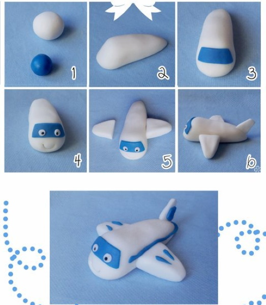 Schönes DIY-Bastelprojekt aus Plastilin Schritt für Schritt für Erwachsene