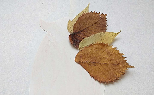 Basteln für den Kindergarten Herbstfantasie aus Naturmaterialien, Gemüse, Kastanien, Zapfen