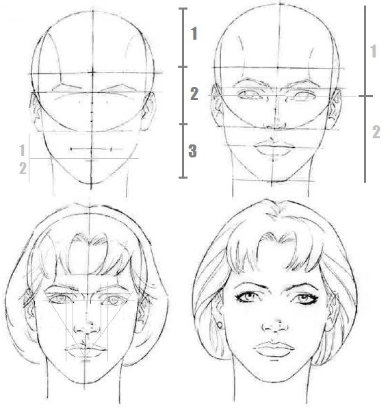 Bleistiftzeichnungen von Mädchen zum Nachmachen: easy im Swag Style, Art, Anime