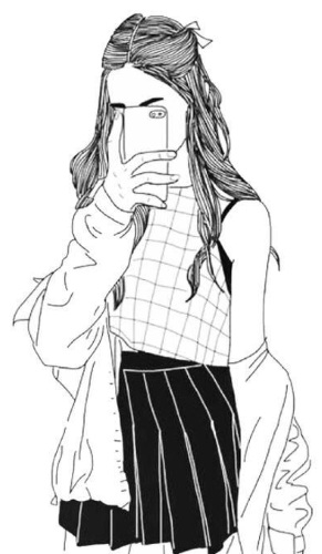 Bleistiftzeichnungen von Mädchen zum Nachmachen: easy im Swag Style, Art, Anime