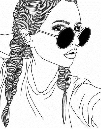 Bleistiftzeichnungen von Mädchen zum Nachmachen: easy im Swag Style, Art, Anime