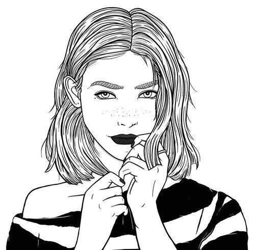 Bleistiftzeichnungen von Mädchen zum Nachmachen: easy im Swag Style, Art, Anime