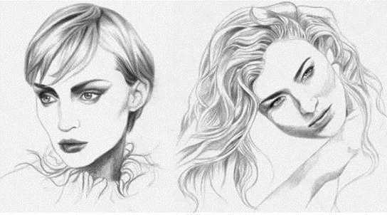 Bleistiftzeichnungen von Mädchen zum Nachmachen: easy im Swag Style, Art, Anime