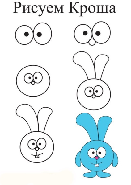 Einfache und schöne Bleistiftzeichnungen für Kinder von 5-6-7-9-10-12 Jahren