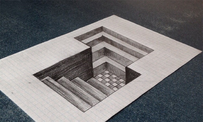 3D-Bleistiftzeichnungen Schritt für Schritt für Anfänger: menschliches Gesicht, Kopf, Augen, Porträt