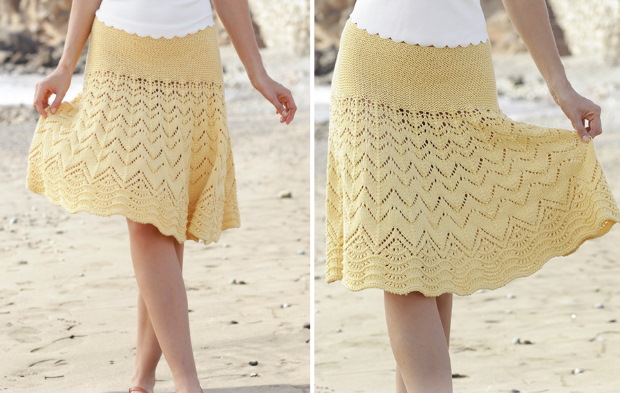 Röcke mit Stricknadeln. Muster und Beschreibung für Frauen: warm, Sommer, durchbrochen gestrickt