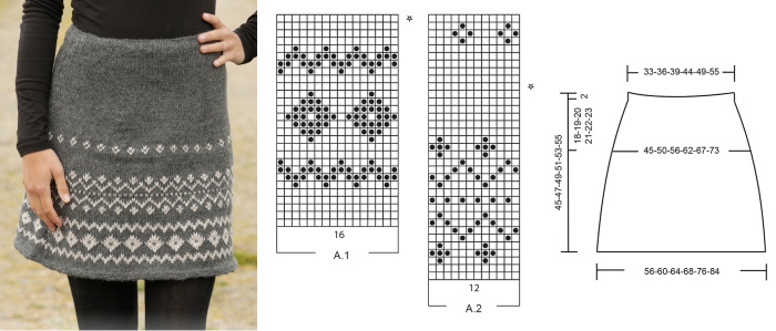 Röcke mit Stricknadeln. Muster und Beschreibung für Frauen: warm, Sommer, durchbrochen gestrickt