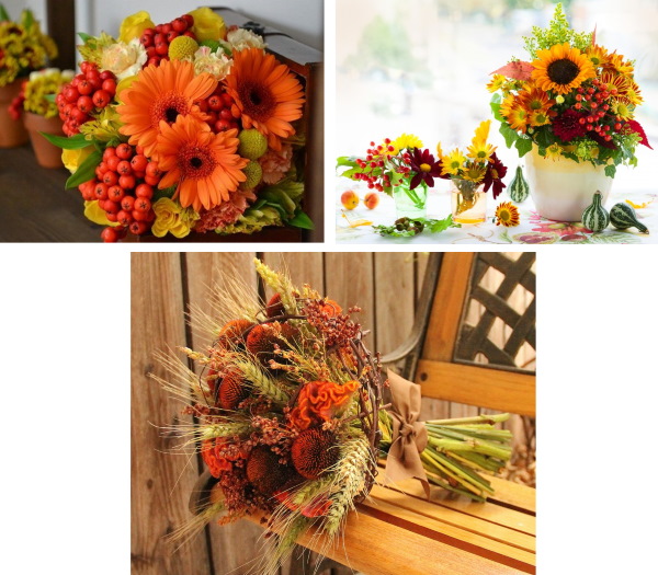 Schöner Herbststrauß. Foto, DIY aus Früchten, Naturmaterialien, Gestaltung