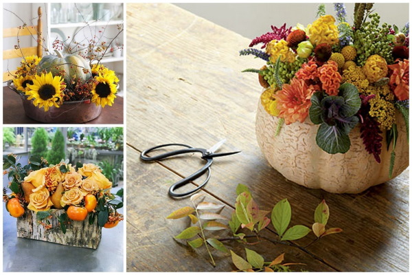 Schöner Herbststrauß. Foto, DIY aus Früchten, Naturmaterialien, Gestaltung