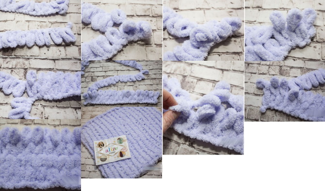 Decke aus Alize Baby Softy-Garn, gestrickt. Schritt-für-Schritt-Anleitungen, Diagramme, Muster