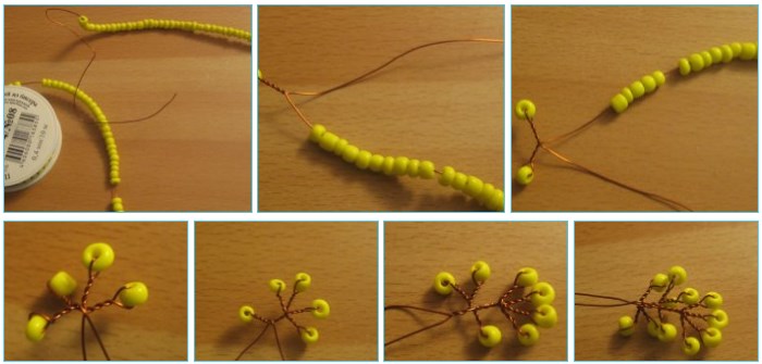 Basteln aus Perlen und Draht. Schemata für Anfänger, Video-Tutorials
