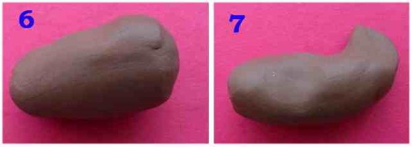 Basteln aus Plastilin 2-3-4 Klasse Schritt für Schritt nach Technologie