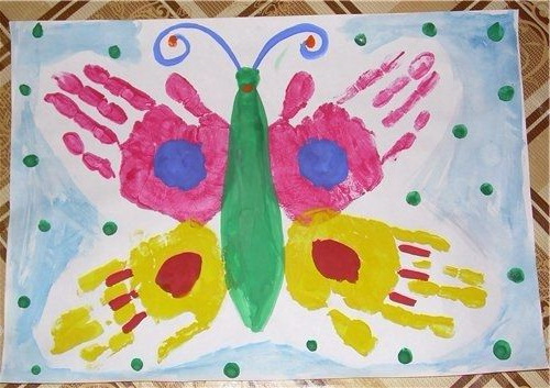 Zeichnen mit Kindern im Alter von 2-3 Jahren im Kindergarten nach dem Landesbildungsstandard