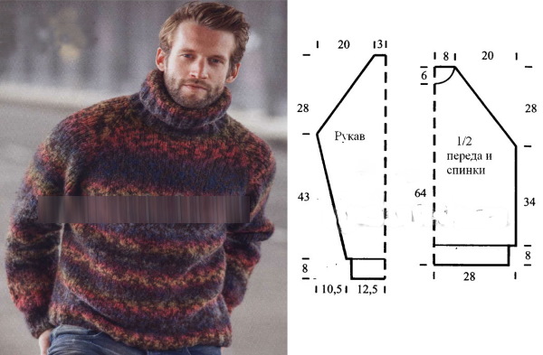 Gestrickter Mohairpullover. Schemata und Beschreibungen, neue Modelle für Frauen, Mädchen, Männer, Teenager