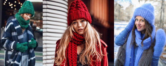 Strickmützen 2024. Modetrends, neue Modelle für Damen
