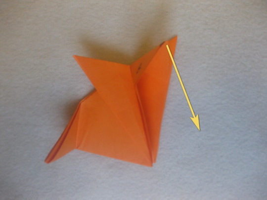 Anwendungsfuchs aus geometrischen Formen für Kinder, Anfänger. Vorlagen
