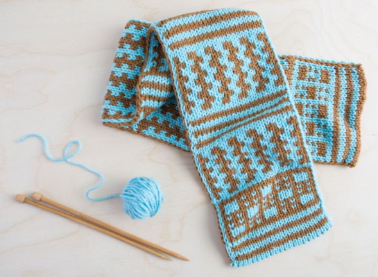 Doppelseitige Strickmuster. Muster und Beschreibungen, Strickkurse