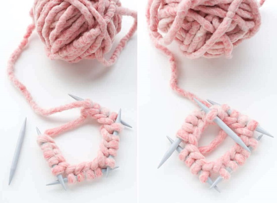 Dickes Garn zum Stricken, Handstricken, Häkeln