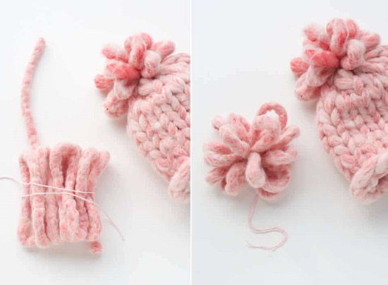 Dickes Garn zum Stricken, Handstricken, Häkeln