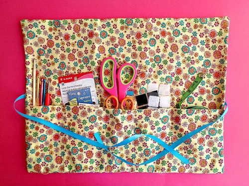 Organizzatori fai da te: masterclass con tessuto, cartone, scatole e mezzi improvvisati