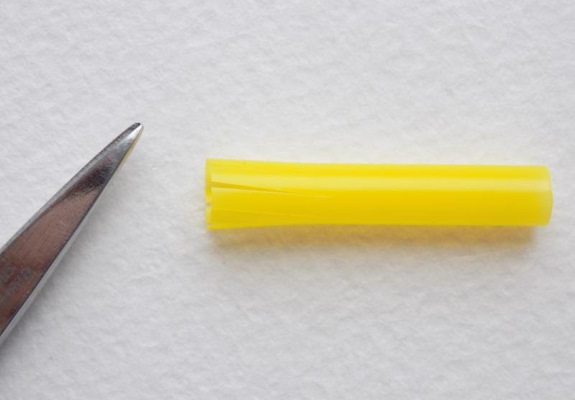 Basteln mit eigenen Händen aus Wattestäbchen, Scheiben, Plastilin