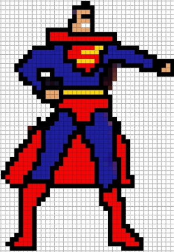 Zeichnungen von Charakteren aus Spielen, Cartoons, Anime nach Zellen