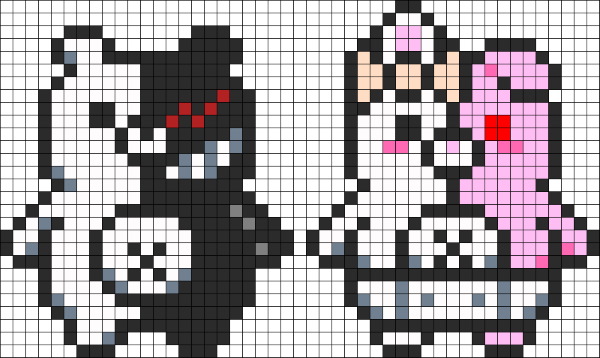 Zeichnungen von Charakteren aus Spielen, Cartoons, Anime nach Zellen