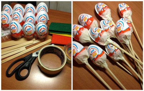 Essbarer Blumenstrauß für eine Frau. So machen Sie es selbst