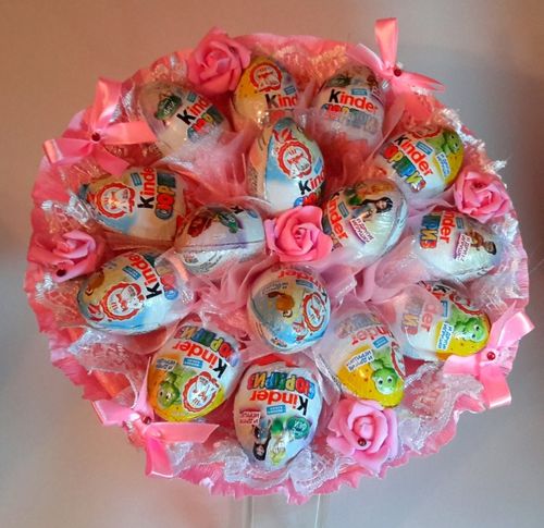 Essbarer Blumenstrauß für eine Frau. So machen Sie es selbst