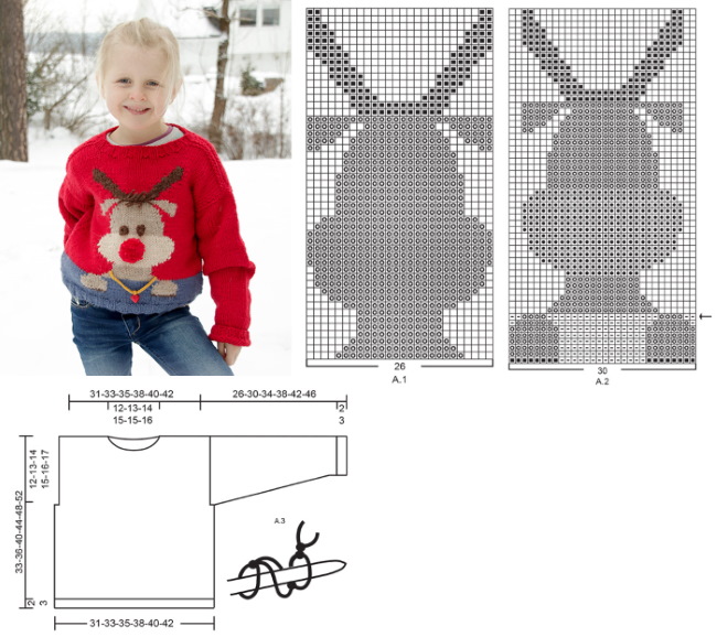 Strickpullover für Mädchen. Schnittmuster mit Beschreibungen, die besten Modelle mit Rundpasse, Halsausschnitt, Raglan-Oberteil