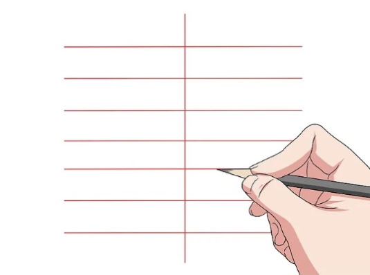 Zeichenunterricht für Anfänger von Grund auf mit einem Bleistift Schritt für Schritt. Anweisungen