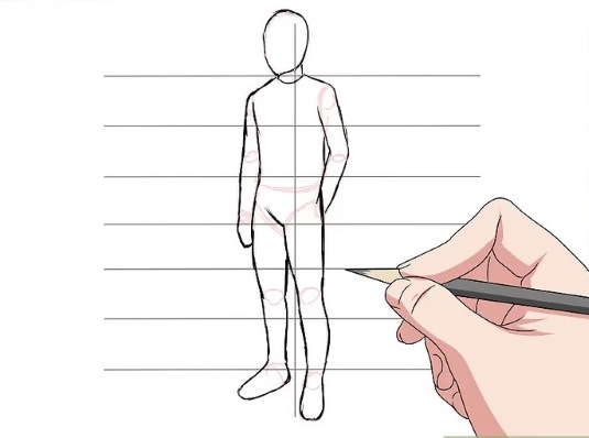 Zeichenunterricht für Anfänger von Grund auf mit einem Bleistift Schritt für Schritt. Anweisungen