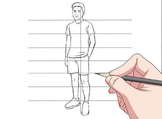 Zeichenunterricht für Anfänger von Grund auf mit einem Bleistift Schritt für Schritt. Anweisungen