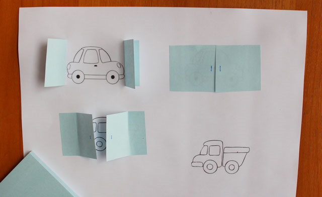 Geometrische Figuren sind dreidimensional und flach. Aktivitäten für Kinder