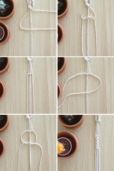 Makramee für Anfänger. Muster zum Weben von Armbändern, Knoten, Paneelen, Blumentöpfen, Tieren, Taschen