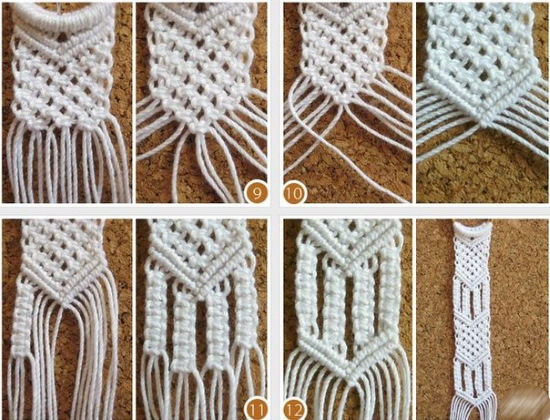 Makramee für Anfänger. Muster zum Weben von Armbändern, Knoten, Paneelen, Blumentöpfen, Tieren, Taschen