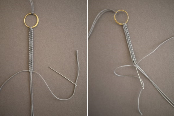 Makramee für Anfänger. Muster zum Weben von Armbändern, Knoten, Paneelen, Blumentöpfen, Tieren, Taschen