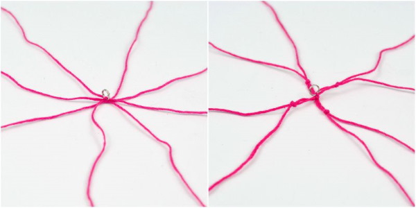 Makramee für Anfänger. Muster zum Weben von Armbändern, Knoten, Paneelen, Blumentöpfen, Tieren, Taschen
