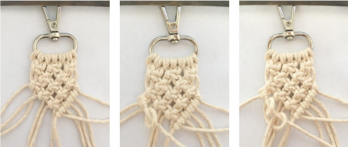 Makramee für Anfänger. Muster zum Weben von Armbändern, Knoten, Paneelen, Blumentöpfen, Tieren, Taschen