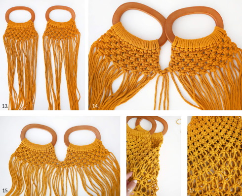 Makramee für Anfänger. Muster zum Weben von Armbändern, Knoten, Paneelen, Blumentöpfen, Tieren, Taschen
