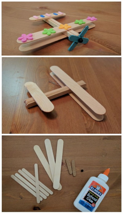 Basteln mit Eisstielen für Kinder. Fotos, Meisterkurse, Diagramme