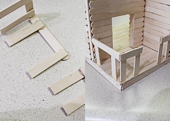 Basteln mit Eisstielen für Kinder. Fotos, Meisterkurse, Diagramme