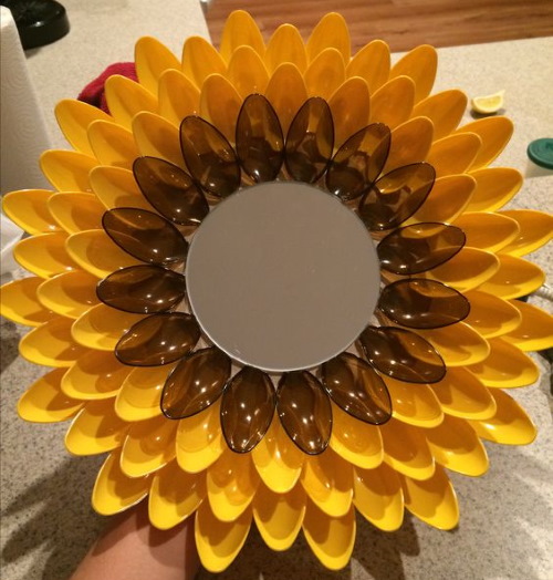DIY Basteln aus Plastiklöffeln, Gabeln Schritt für Schritt
