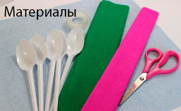 DIY Basteln aus Plastiklöffeln, Gabeln Schritt für Schritt