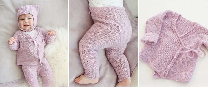 Stricksachen für Neugeborene. Schnittmuster mit Beschreibungen, Modelle für Jungen, Mädchen