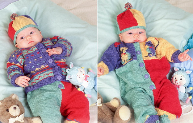 Stricksachen für Neugeborene. Schnittmuster mit Beschreibungen, Modelle für Jungen, Mädchen