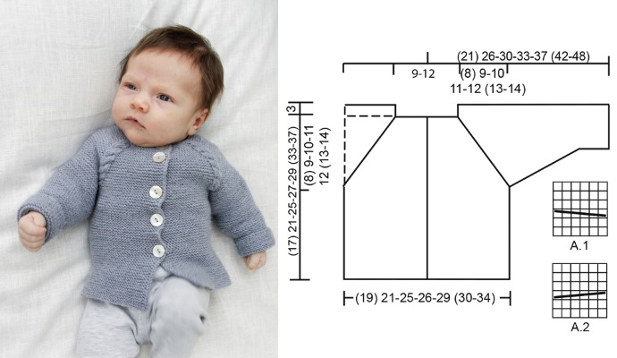 Stricksachen für Neugeborene. Schnittmuster mit Beschreibungen, Modelle für Jungen, Mädchen