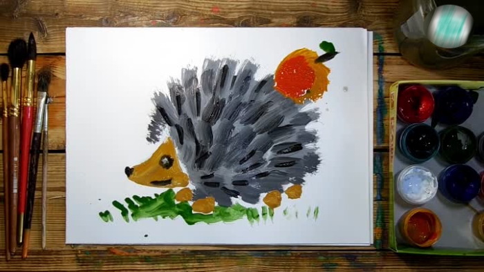 Aquarellzeichnungen für Anfängerkinder Schritt für Schritt. Meisterkurse