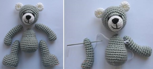 Amigurumi häkeln. Tiermuster für Anfänger mit Beschreibung