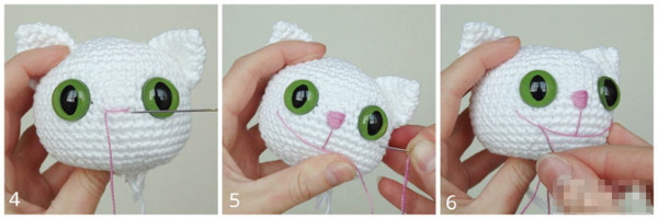 Amigurumi häkeln. Tiermuster für Anfänger mit Beschreibung